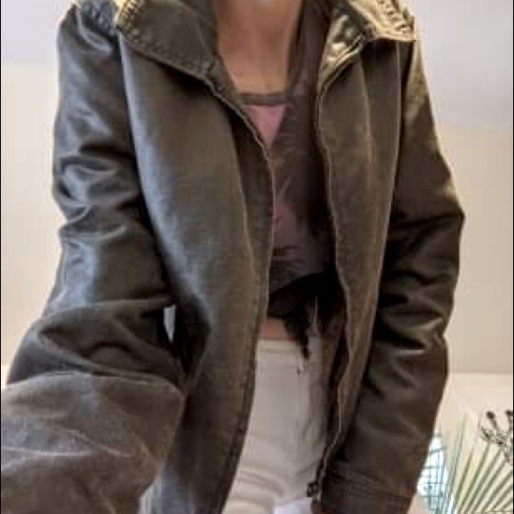 Leather jacket